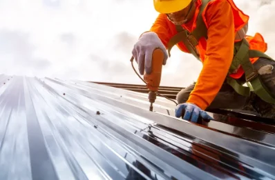 Travaux de zinguerie à l'Estréchure